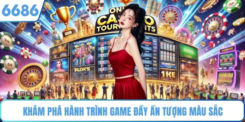 Khám phá hành trình game đầy ấn tượng màu sắc